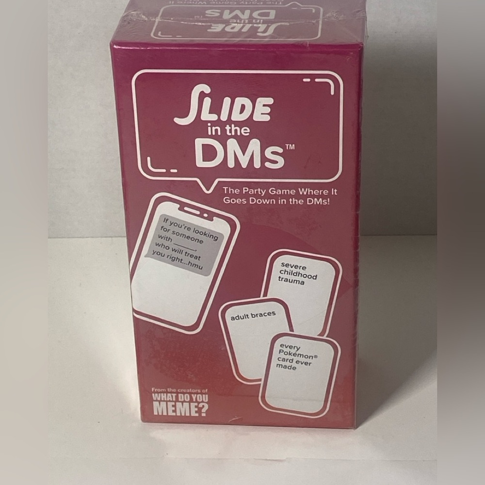 Slide in the DMs Party Game New